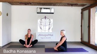 Ülő ászanák - Malasana, Badha Konasana, Ardha Matsyendrasana