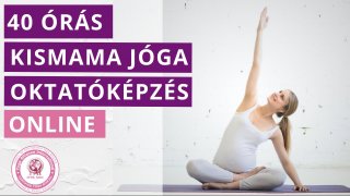 40 órás online kismama jógaoktató képzés várandósoknak – kismama jóga gyakorlása biztonságos, szülésre felkészítő ászanával.