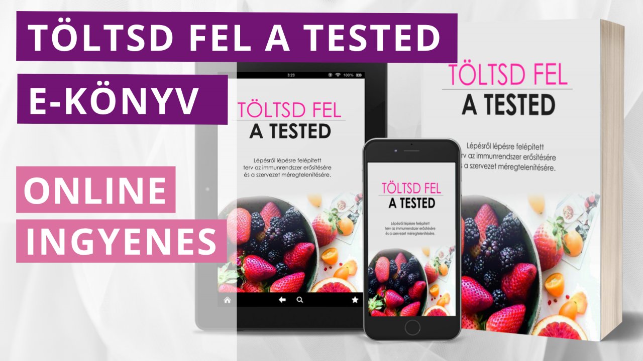 Töltsd fel a tested  - Ingyenes E-könyv