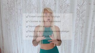 40 órás jóga anatómia kurzus ismertető