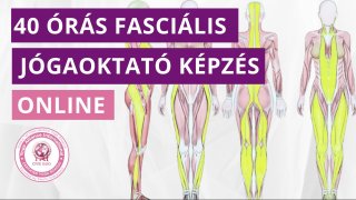 40 órás Fasciális jógaoktató képzés - Online