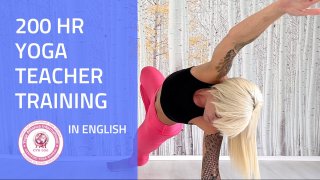 200 hr Yoga Teacher Training in english - ONLINE