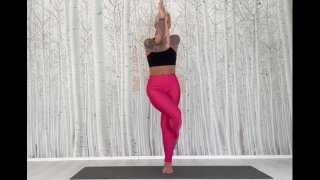 Balancing yoga